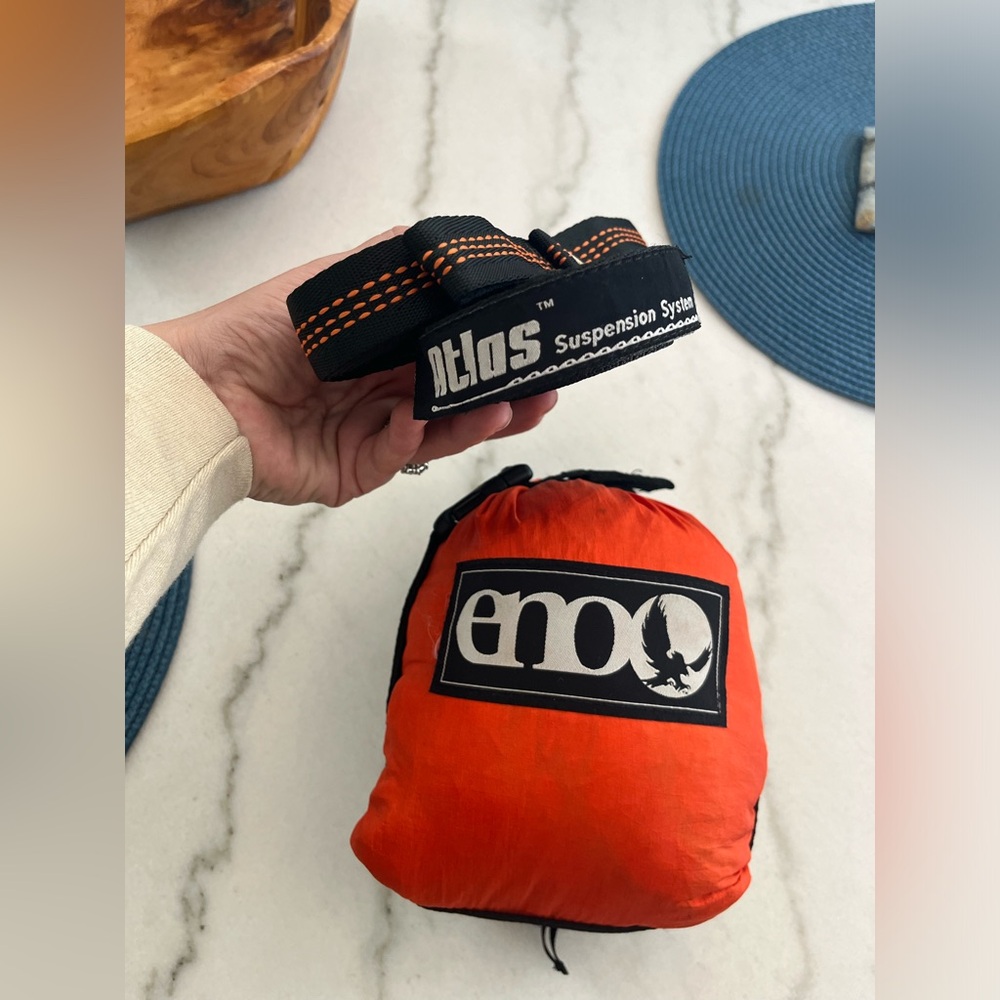 ENO DoubleNest Hammock w/ Straps & Suspension Cords